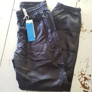 Adidas woven nylon joggers M